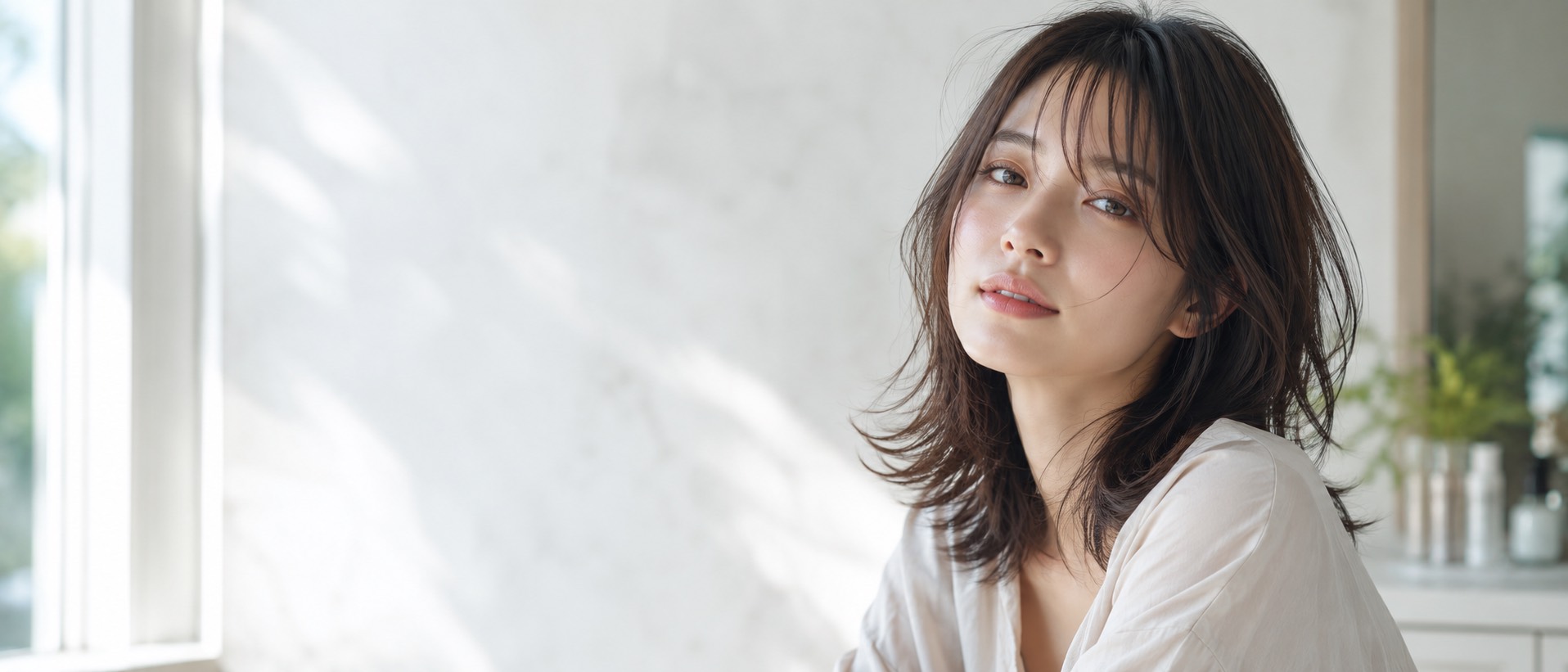 Thíra hair 店内